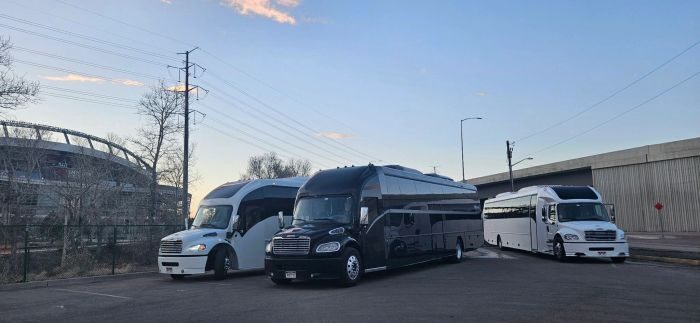 Black limo coach – Cripple Creek limo service